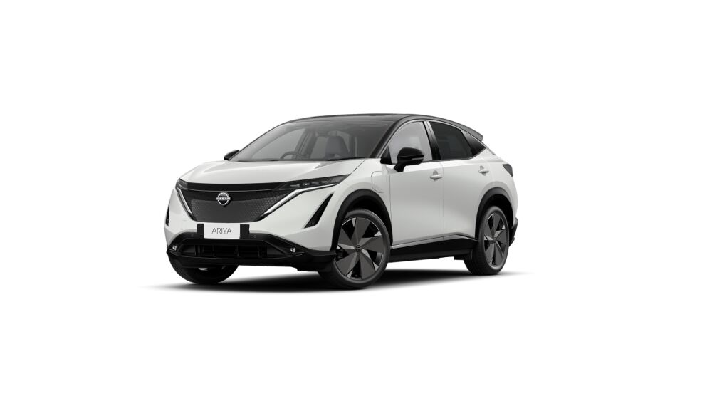 Two-tone White Pearl with Black Roof