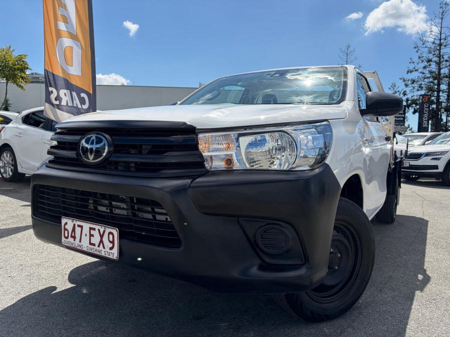 2022 Toyota HiLux TGN121R WorkMate Cab Chassis Image 2