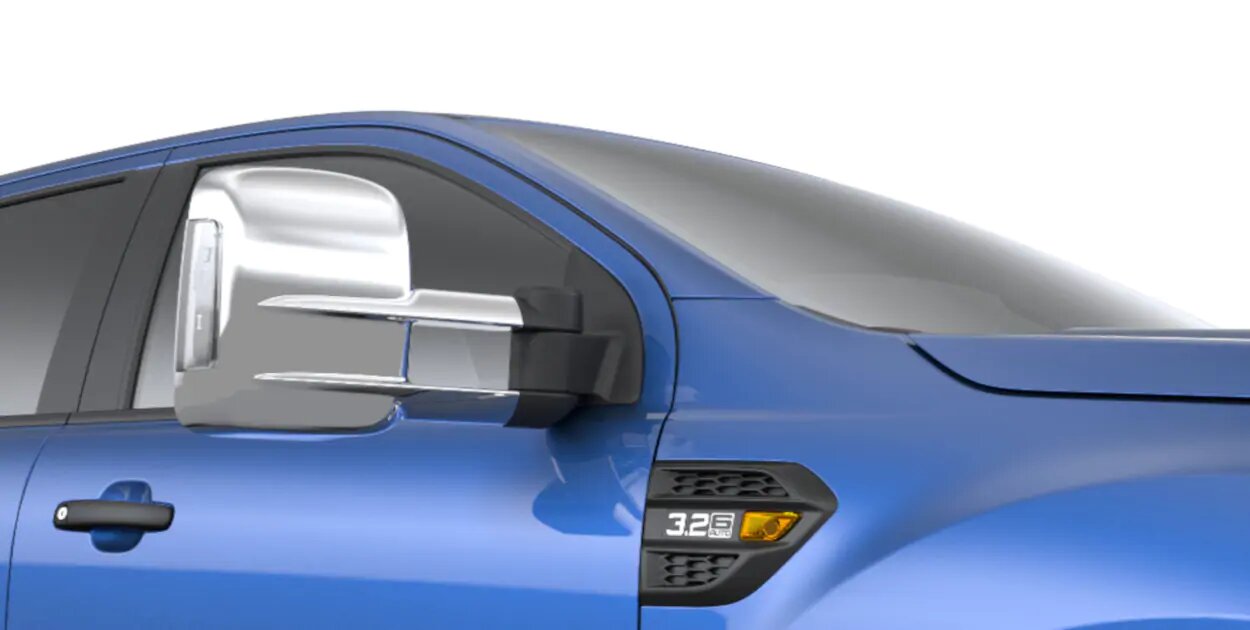 <img src="Towing Mirrors Chrome with Powerfold - Clearview