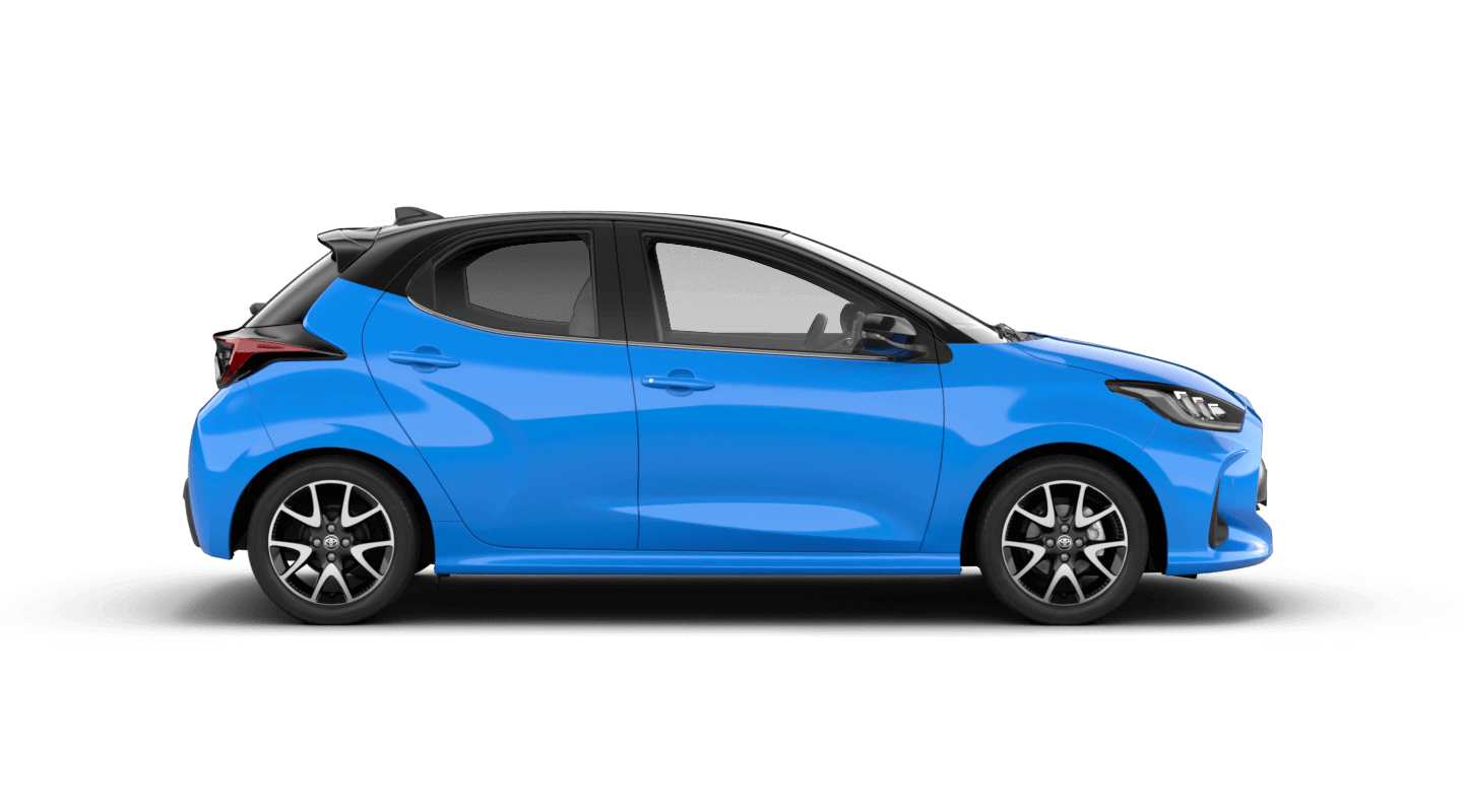 Eclectic Blue / Black roof