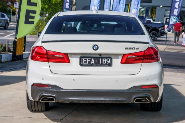 2017 BMW 5 Series G30 520d Luxury Line Sedan Image 4