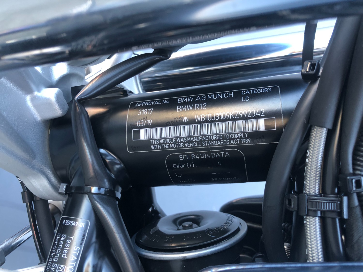 2019 BMW R NINE T SCRAMBLER Motorcycle Image 11