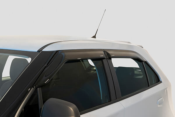 Side Window Visors Wind Deflectors Rain Guard For MG ZS HS Vent