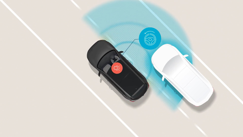 Blind-Spot Collision-Avoidance Assist (BCA) Image