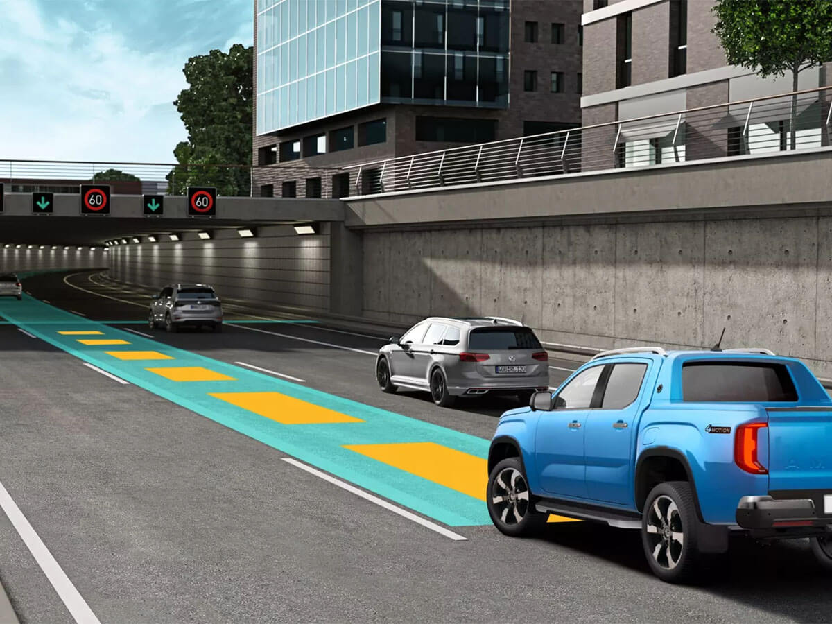 Advanced safety systems Adaptive Cruise Control Image