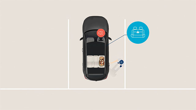 Rear Occupant Alert (ROA). Image