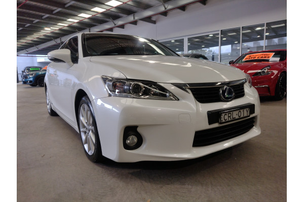2013 Lexus CT ZWA10R CT200h Luxury Hatch