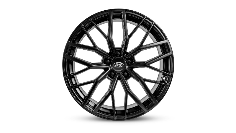 <img src="20" Busan gloss black alloy wheel with TPMS