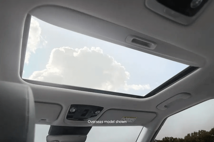 Tilt & slide sunroof