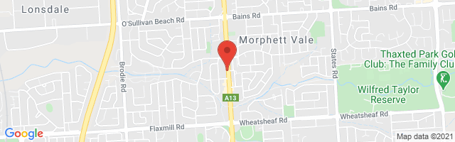 Hamilton MG - Morphett Vale Map