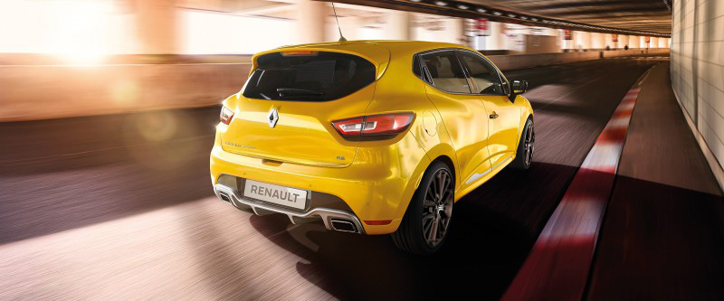 Clio R.S. Signature Renault Sport Liquid Yellow metallic paint