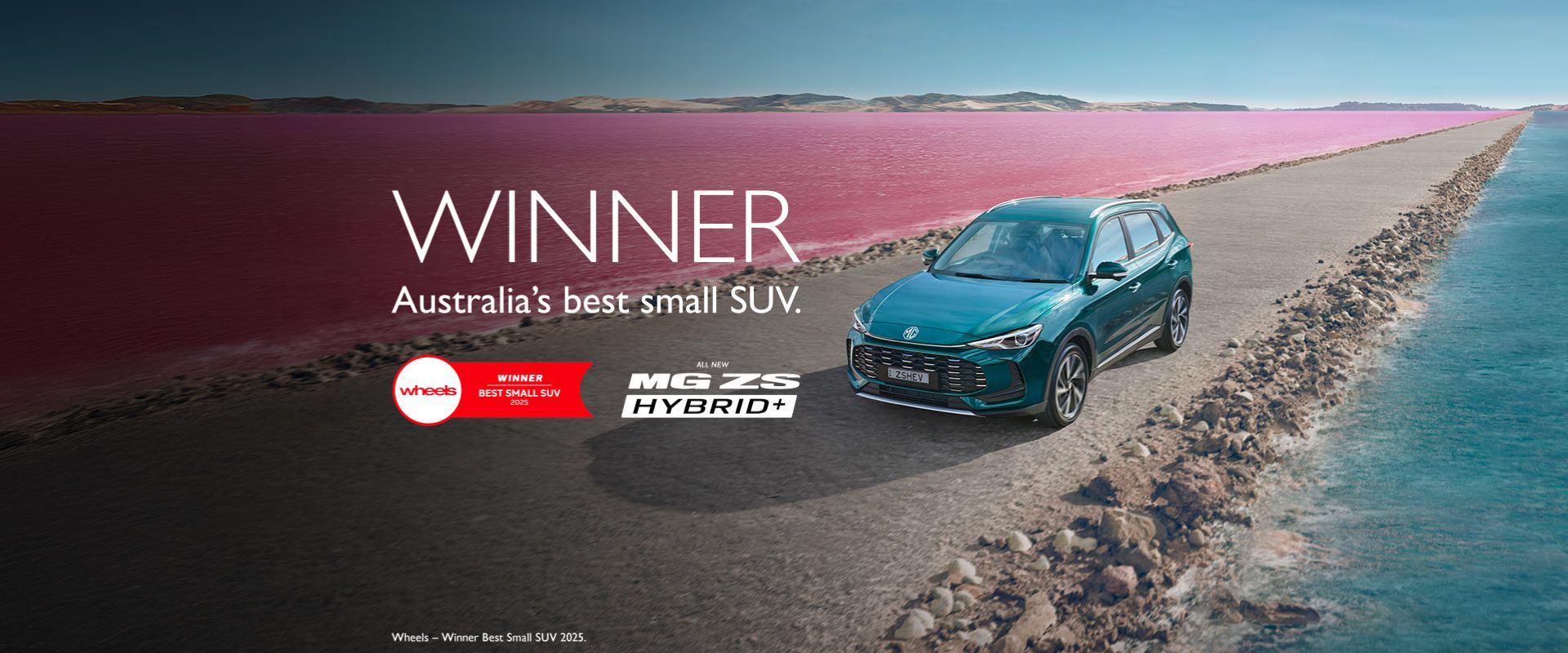 MG - WINNER Australia's best small SUV.