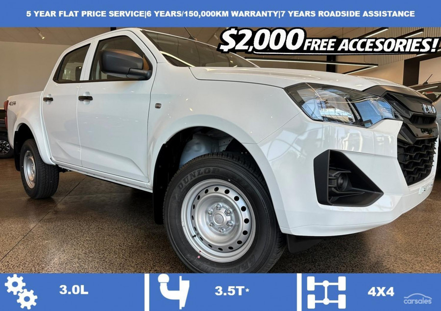 2026 MY25.5 Isuzu D-MAX RG SX Ute Image 1