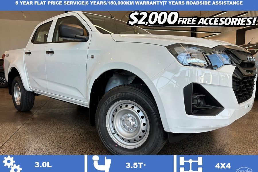 2026 MY25.5 Isuzu D-MAX RG SX Ute