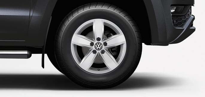 Silver Aragonit alloy wheel