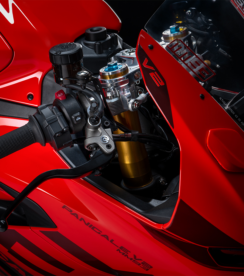 Racing lower clip-ons Image
