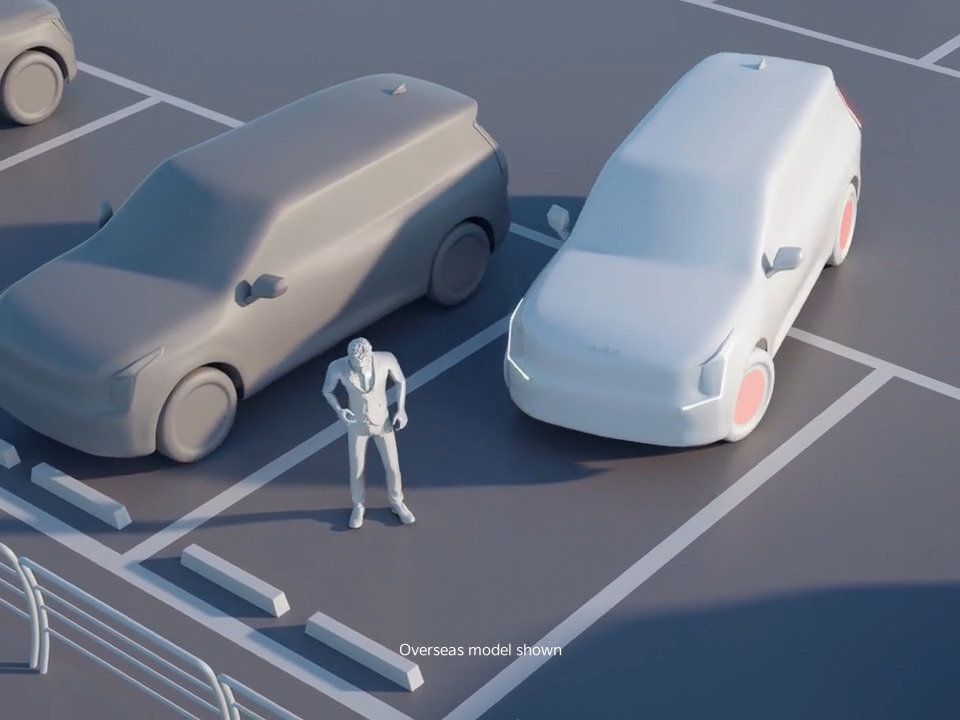 Forward/Side/Reverse Parking Collision Avoidance Assist*