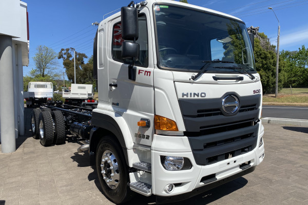 2024 Hino 500 FM1AW1G-RHU FM AIR XXLONG + DOUBLE O/D HAS DT6 Cab Chassis