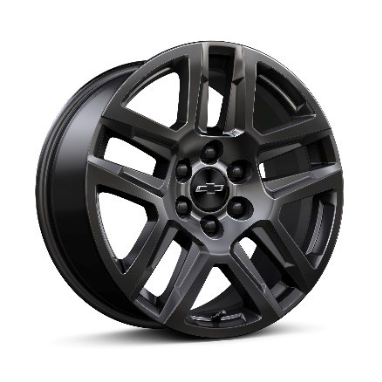 20" High Gloss Black Accessory Wheel Package