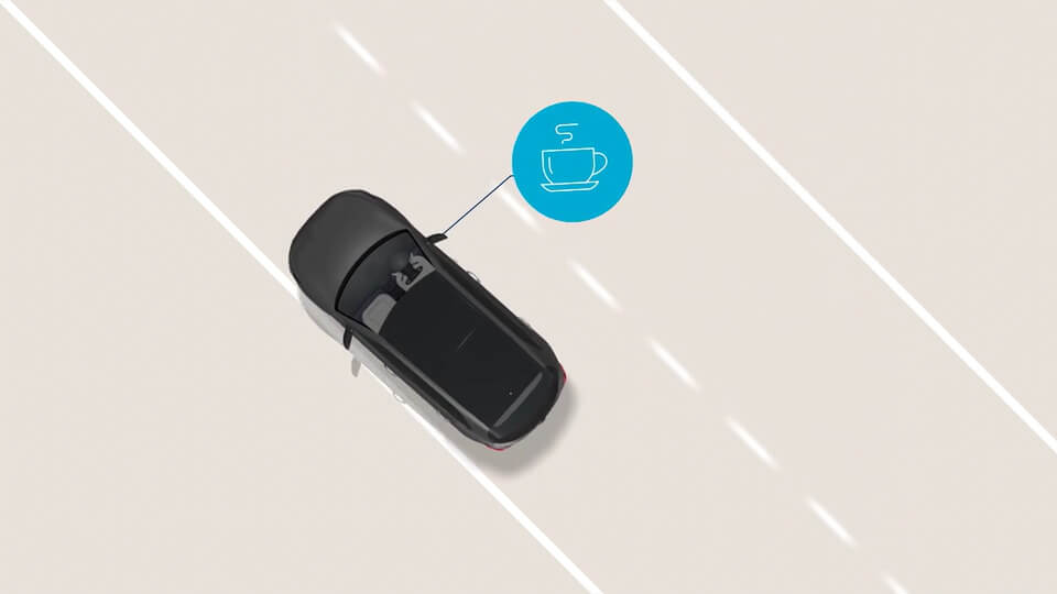 Driver Attention Warning (DAW). Image