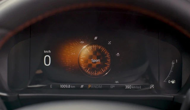 5 selectable drive modes Image
