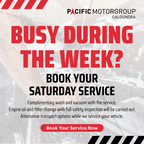  Book Your Saturday Service Now!