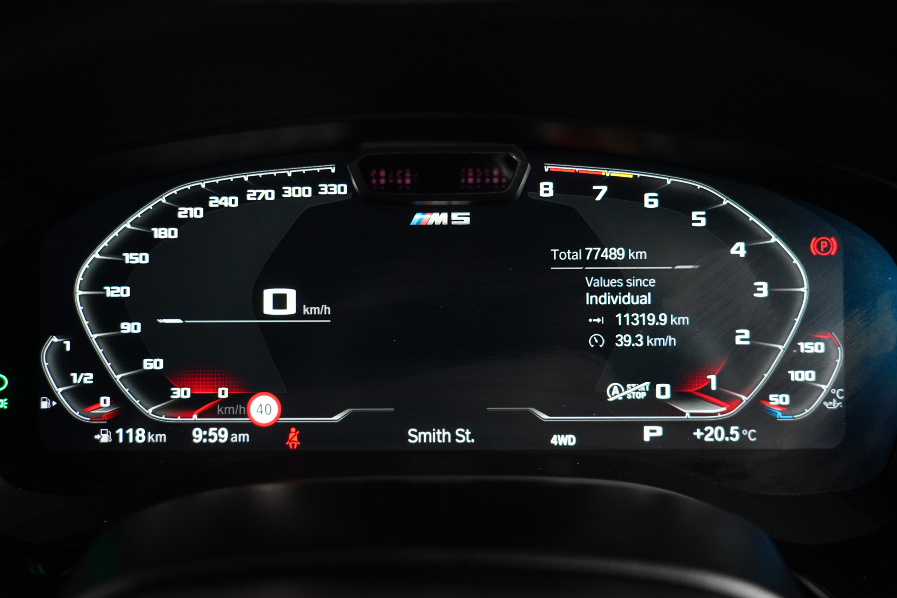 2020 BMW M5 Competition Sedan Image 16