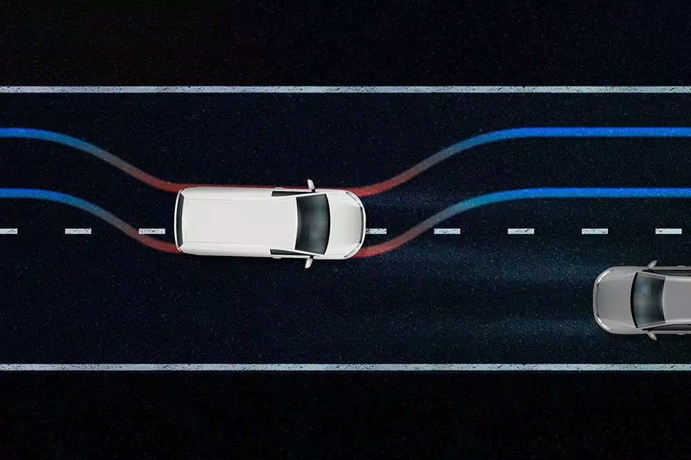 Lane Change Assist1 & Emergency Lane Keeping1 Image