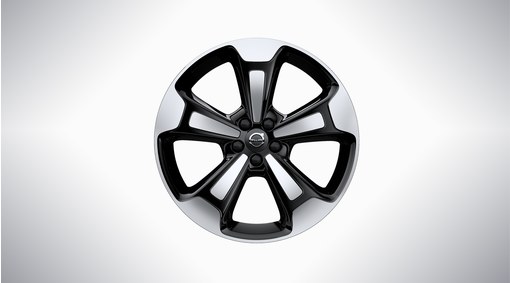 20" 5-Spoke Black Diamond Cut - 917
