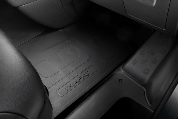 Rubber floor mats