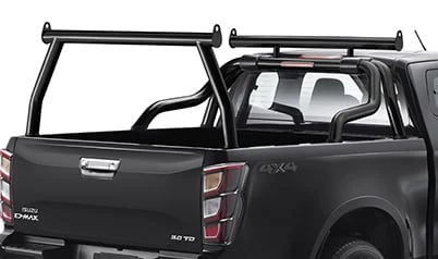 Satin Black Ladder Rack Kit (Sports Bar sold separately)