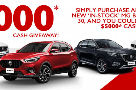 Win $5000* Cash with Gold Coast MG!