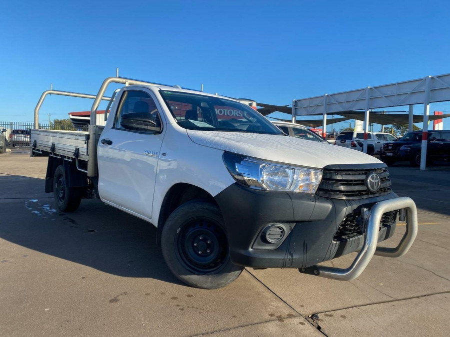 2022 Toyota HiLux TGN121R WorkMate Cab Chassis Image 1