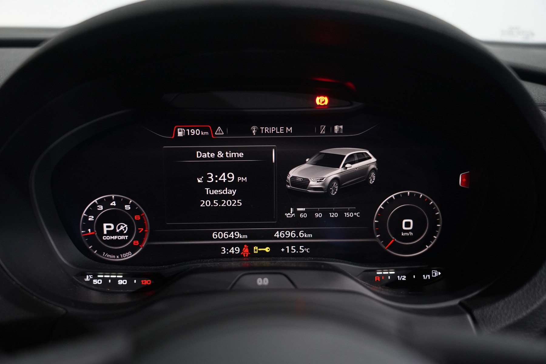 2018 Audi A3 2.0 Tfsi Sportback Black Edit Hatch Image 15