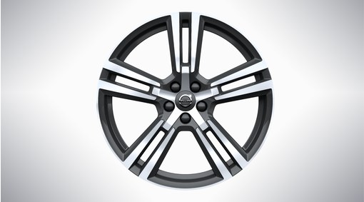20&quot; 5-Double Spoke Tech Black Diamond Cut - 1011