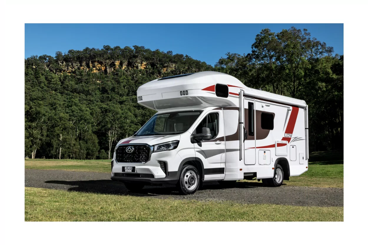 THE NEW DELIVER 9 MOTORHOME. DELIVERS AUSTRALIA. Image