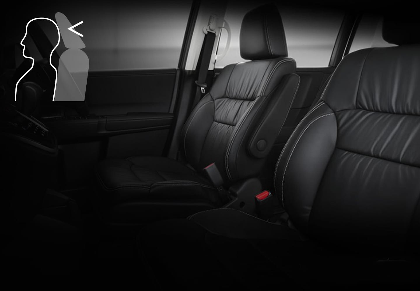 Odyssey Whiplash Mitigating Front Seats