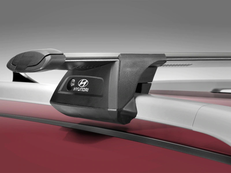 Hyundai genuine roof racks through