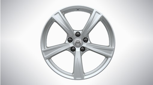 18" 5-Spoke Sparkling Silver Alloy Wheel - 233