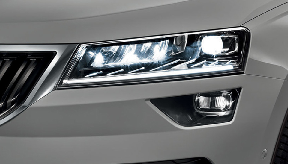Karoq LED Headlights with AFS and Fog Lamps