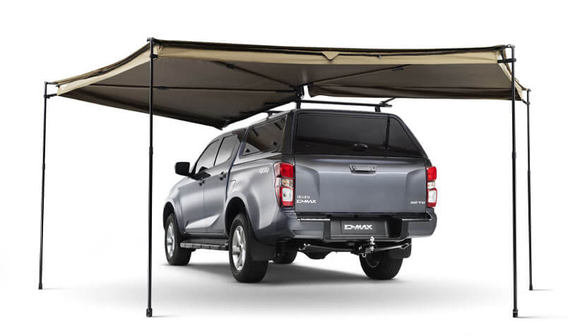 D-MAX Rhino-Rack Batwing Awning (Left)