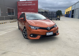 Toyota Corolla SX ZRE182R MY15