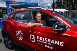 MG serves up a storm at Brisbane International 2024 