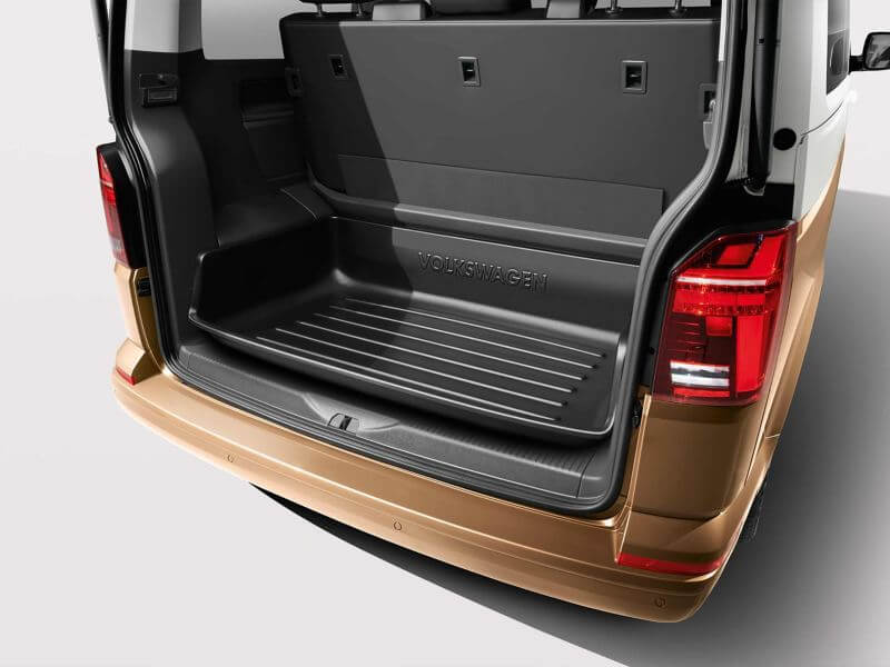 Luggage compartment tray