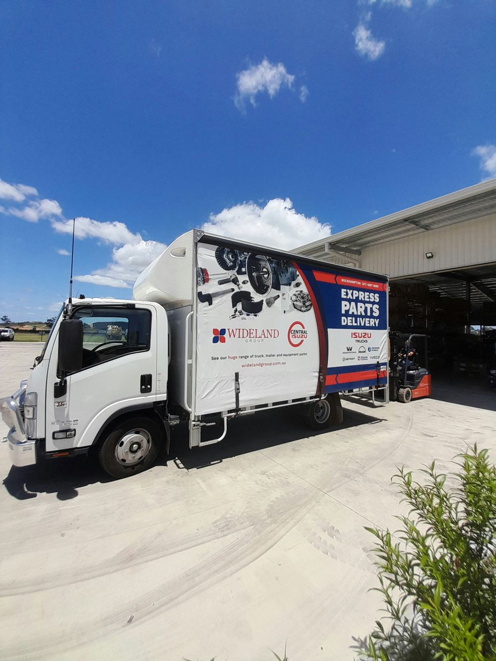Truck Parts Delivery in Rockhampton | Central Isuzu