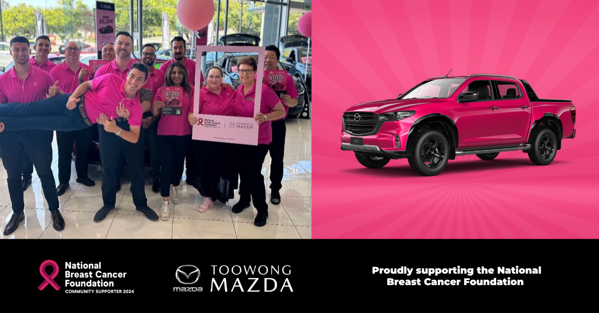 Toowong Mazda x National Breast Cancer Foundation