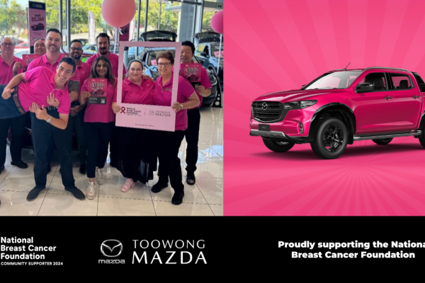 Toowong Mazda x National Breast Cancer Foundation