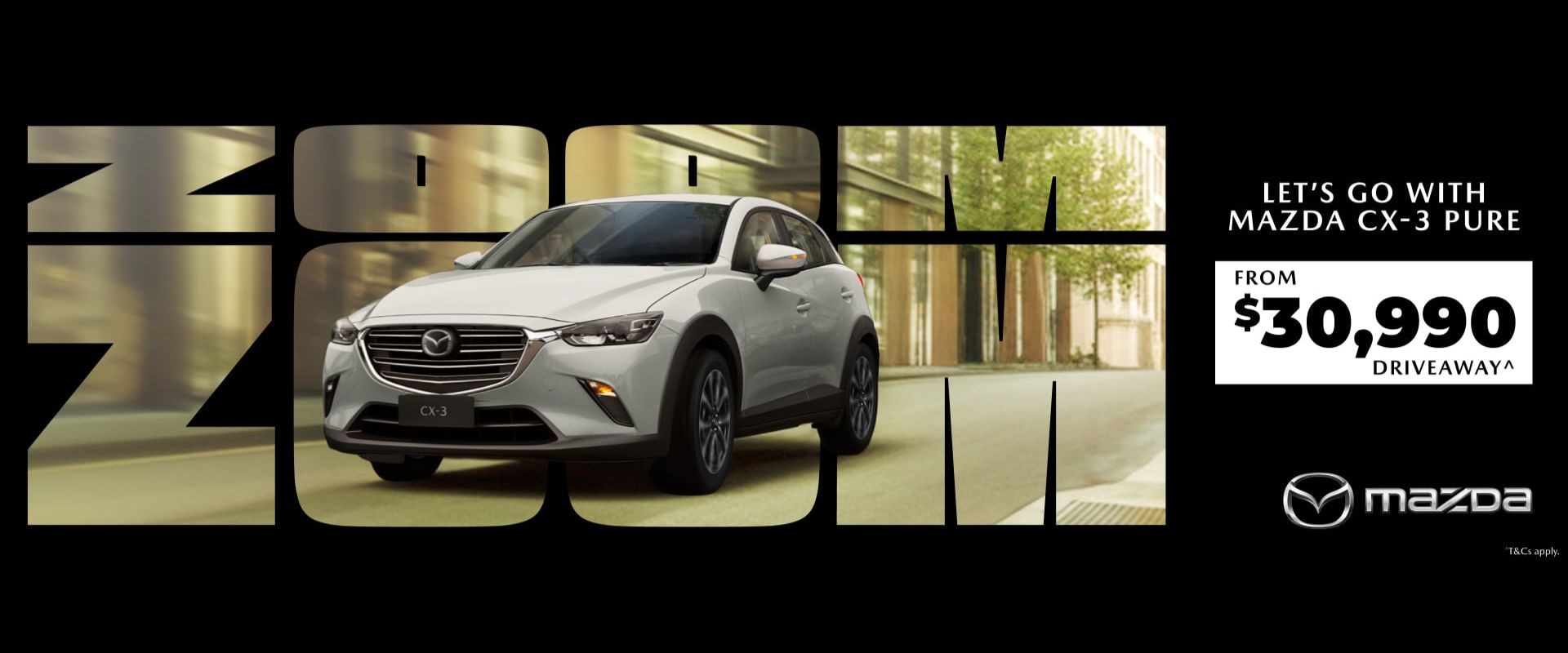 CX-3 Pure from $30990.