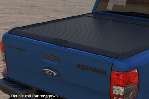 Tonneau Cover - Roller Shutter - Super Cab - Black