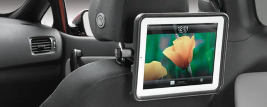 iPad cradle - Rear Seat